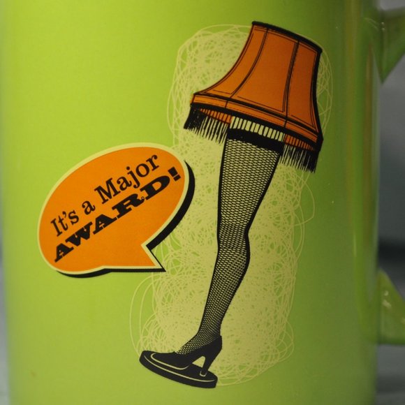 12 oz mug Christmas Story leg lamp it's a major award! (w818) - Picture 2 of 10